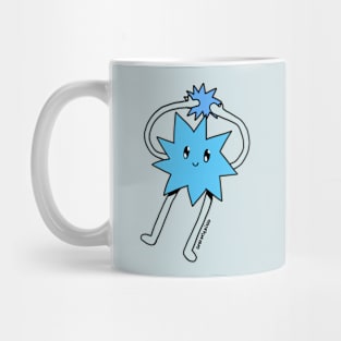 Silly Little Guy | Blue Sticker Version Mug